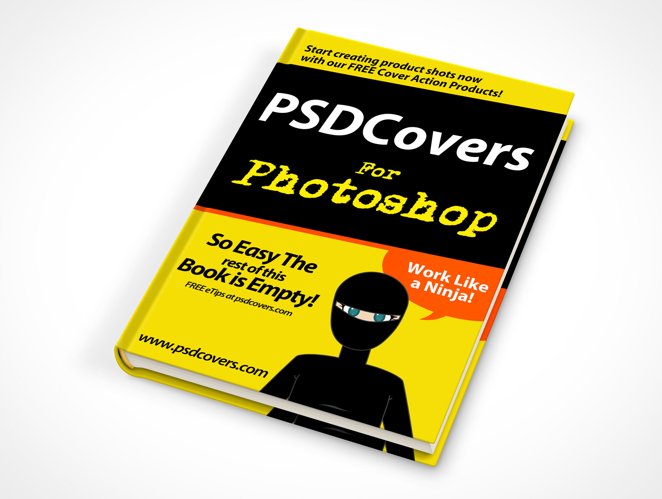 Children's Hardbound Book Mockup 9r4