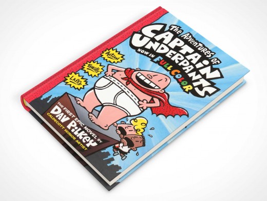 Children's Hardbound Book Mockup 10r