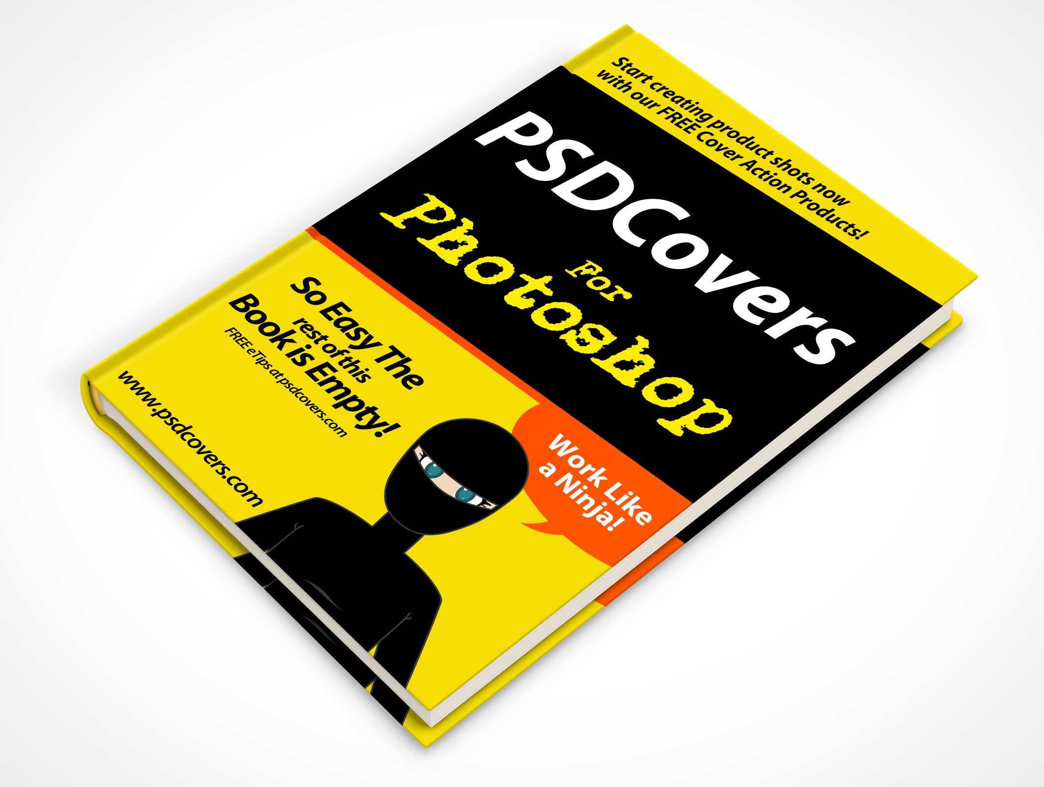 Children's Hardbound Book Mockup 10r4