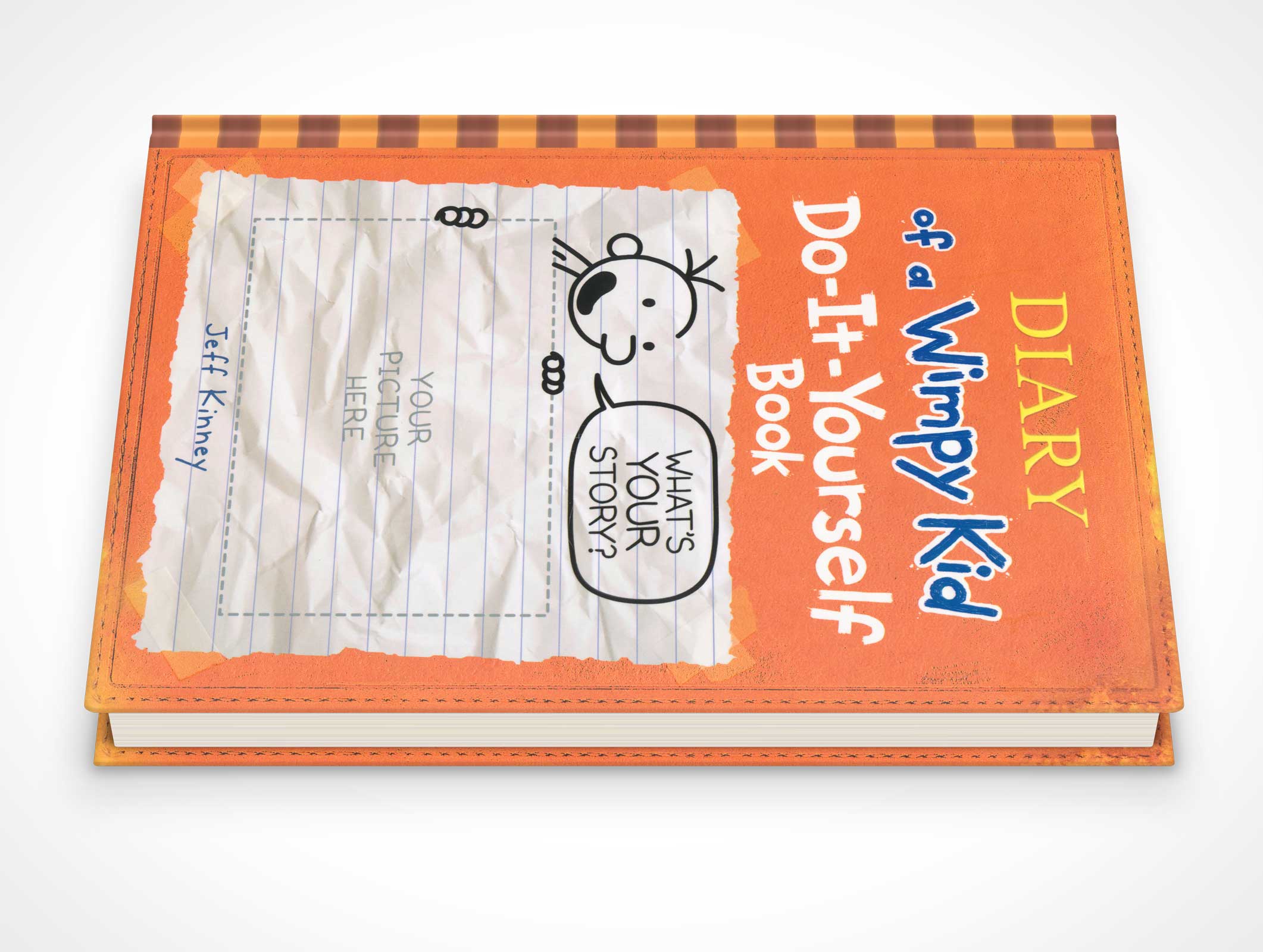 Children's Hardbound Book Mockup 11r3