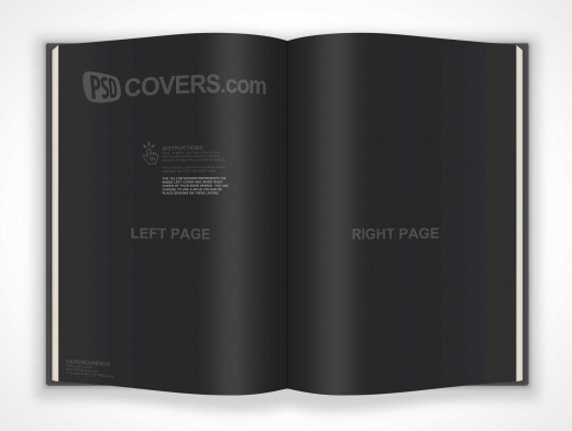 Children's Hardbound Book Mockup 12