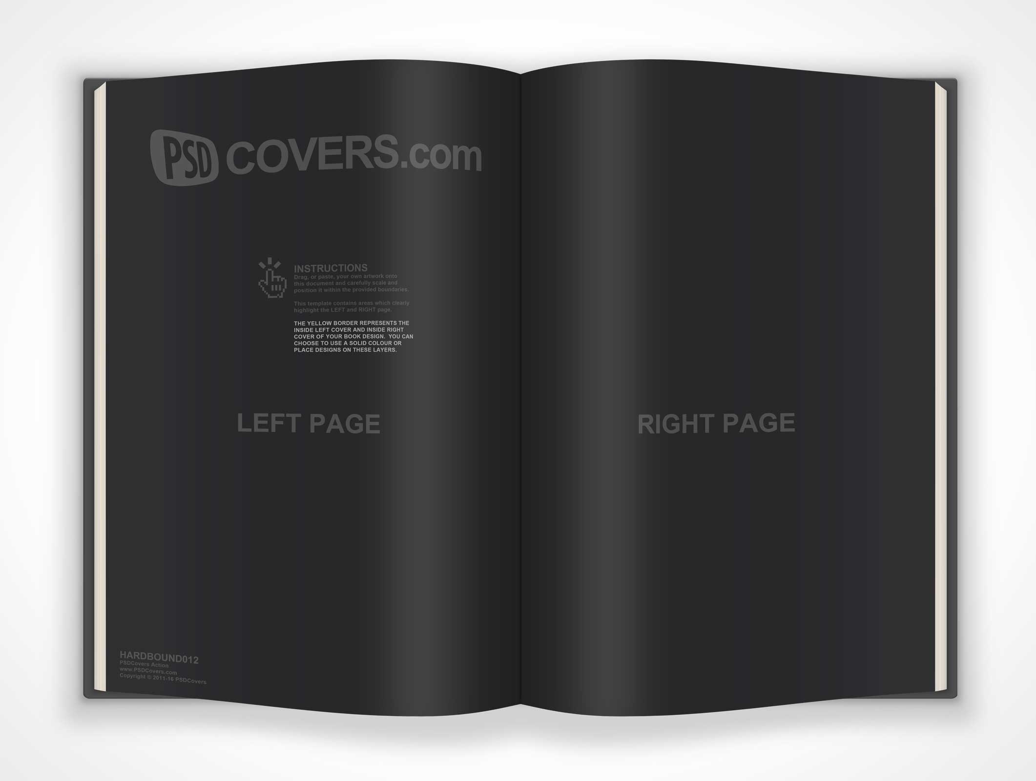 Children's Hardbound Book Mockup 12