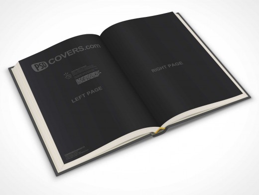 Children's Hardbound Book Mockup 14