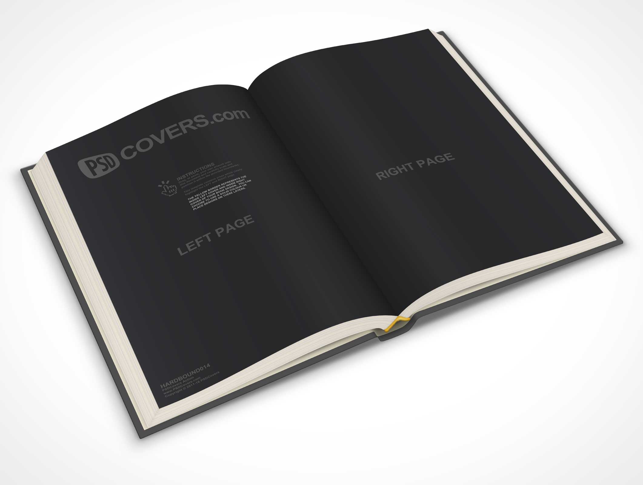 Children's Hardbound Book Mockup 14