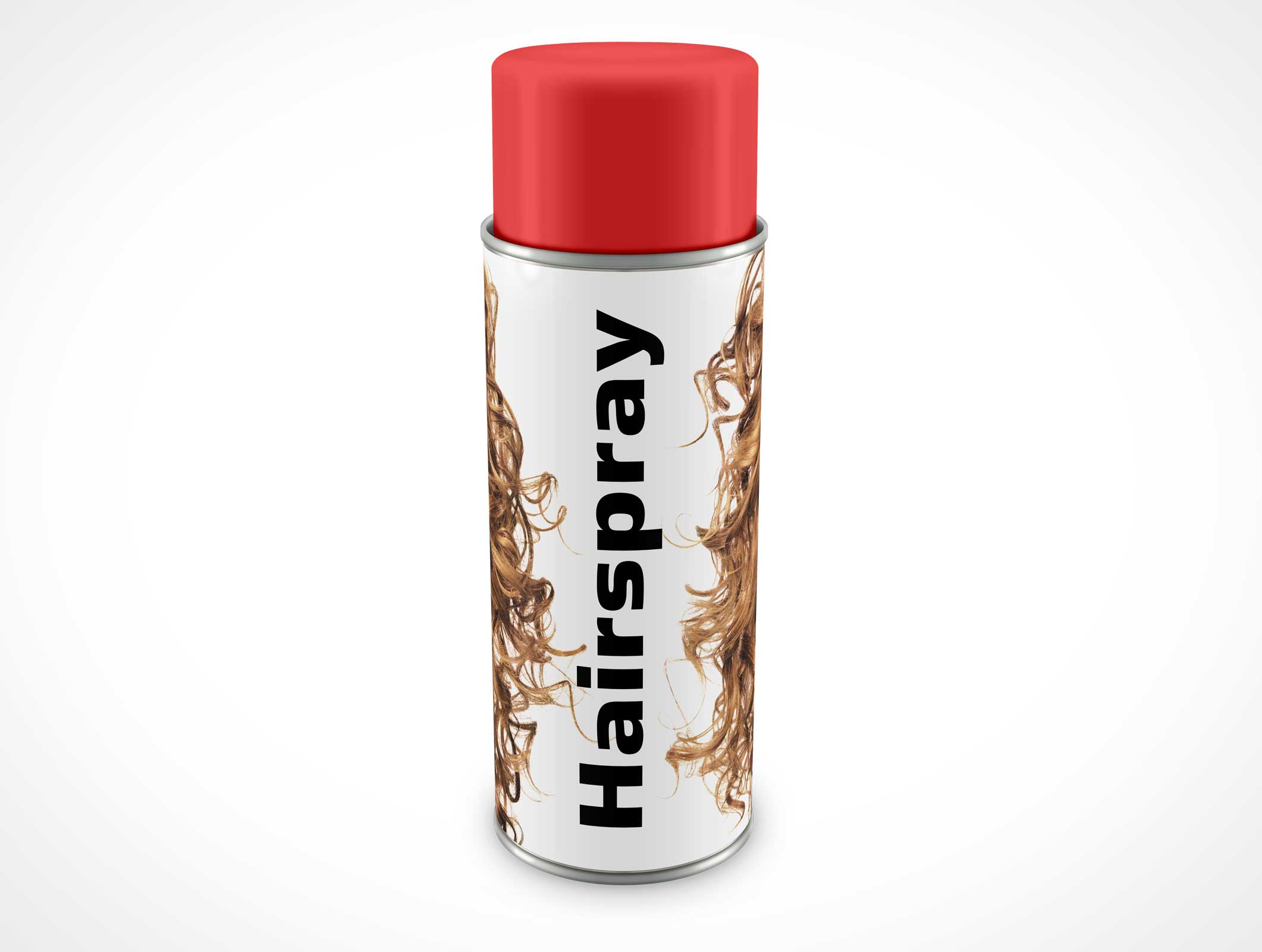 Aerosol Spray Paint Can Mockup 33r3