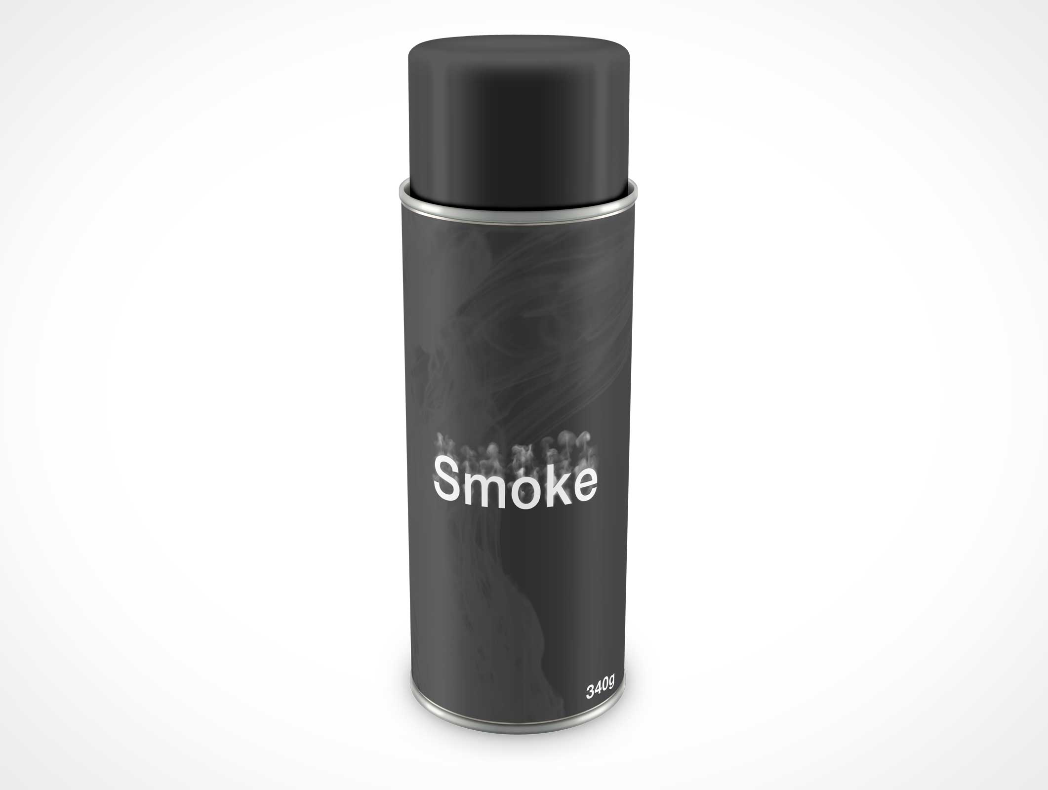 Aerosol Spray Paint Can Mockup 33r4