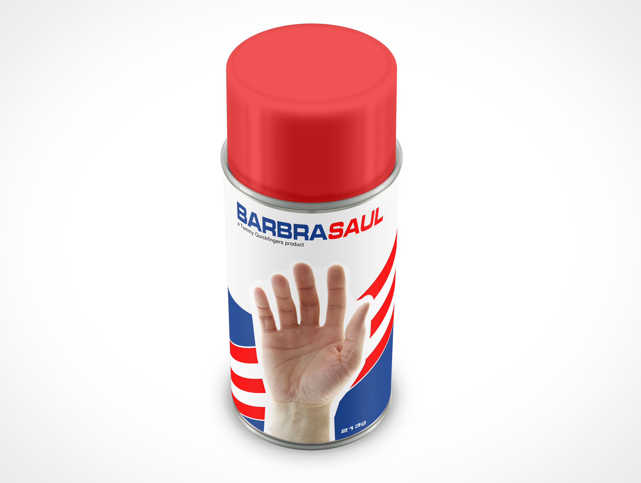 Aerosol Spray Paint Can Mockup 36r2