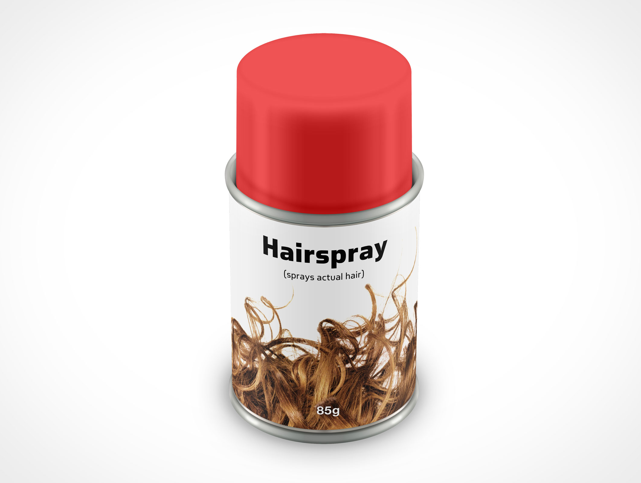 Aerosol Spray Paint Can Mockup 37r3