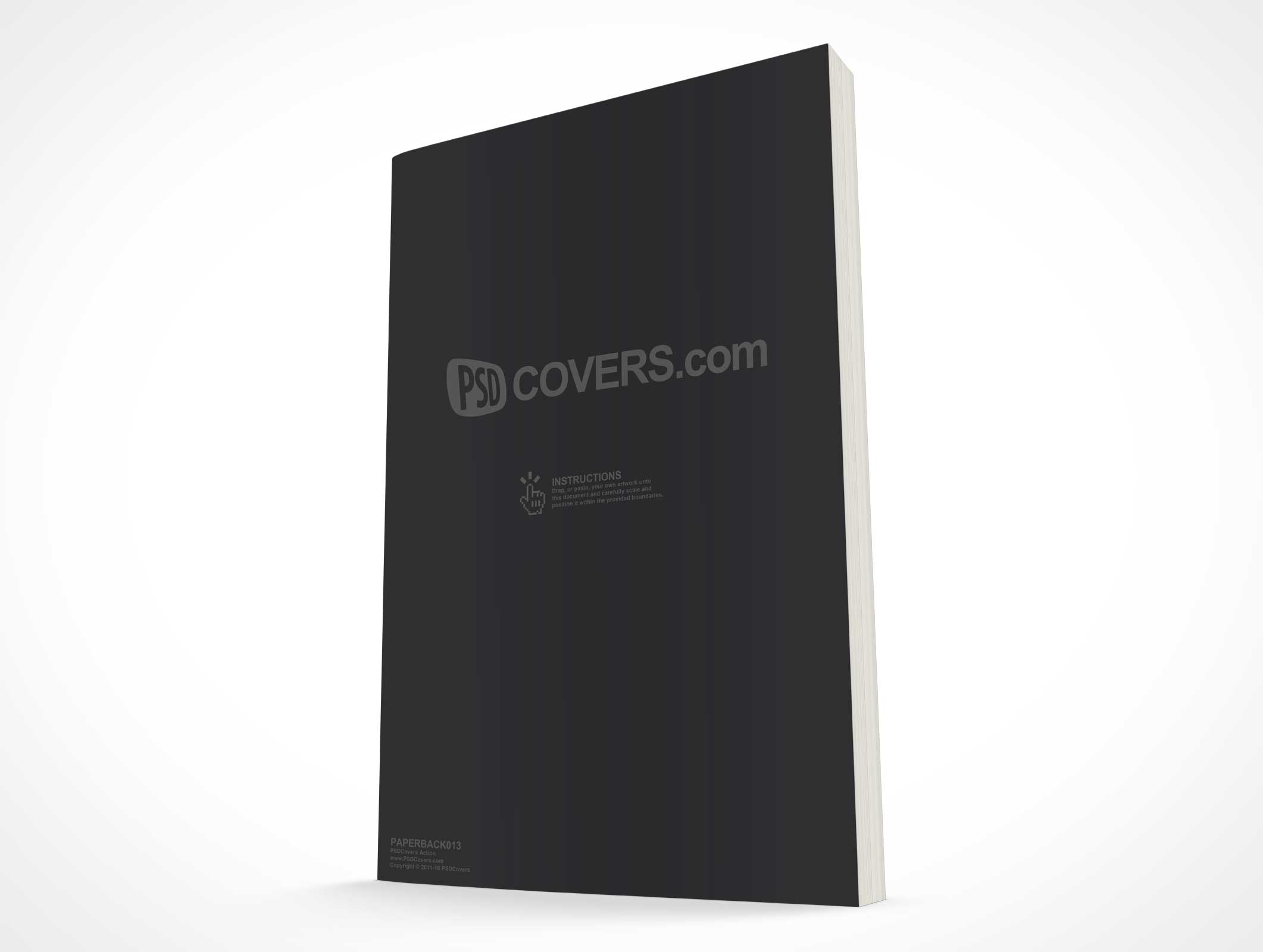 Octavo Paperback Book Mockup 13
