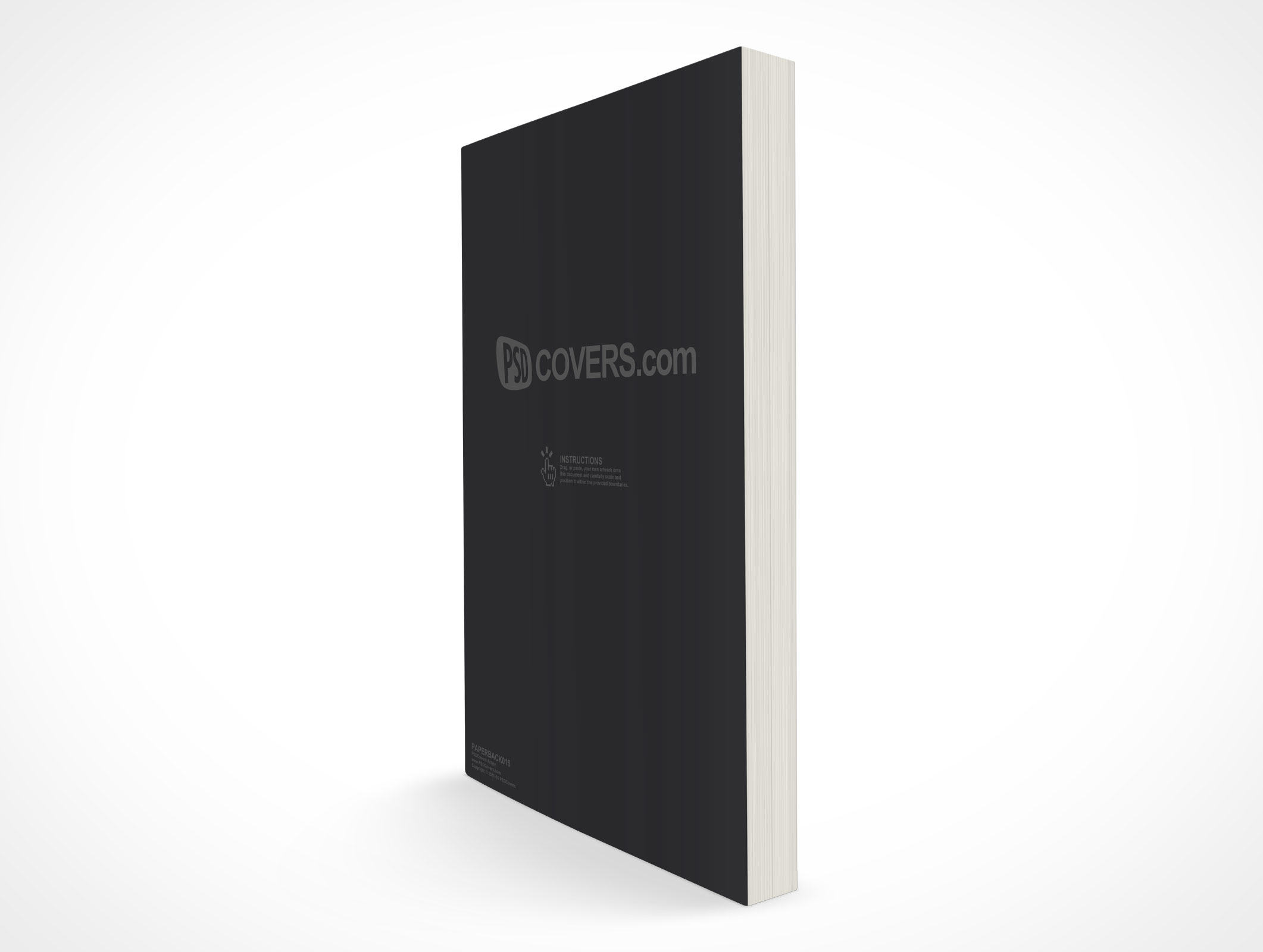 Octavo Paperback Book Mockup 15