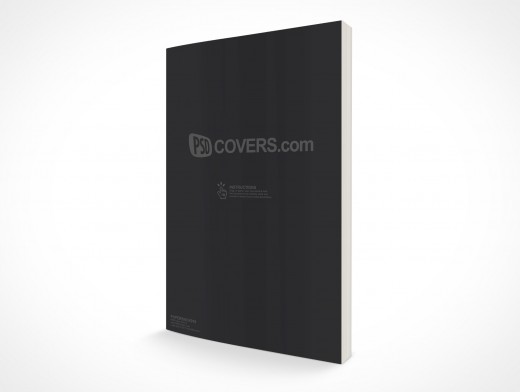 Octavo Paperback Book Mockup 16