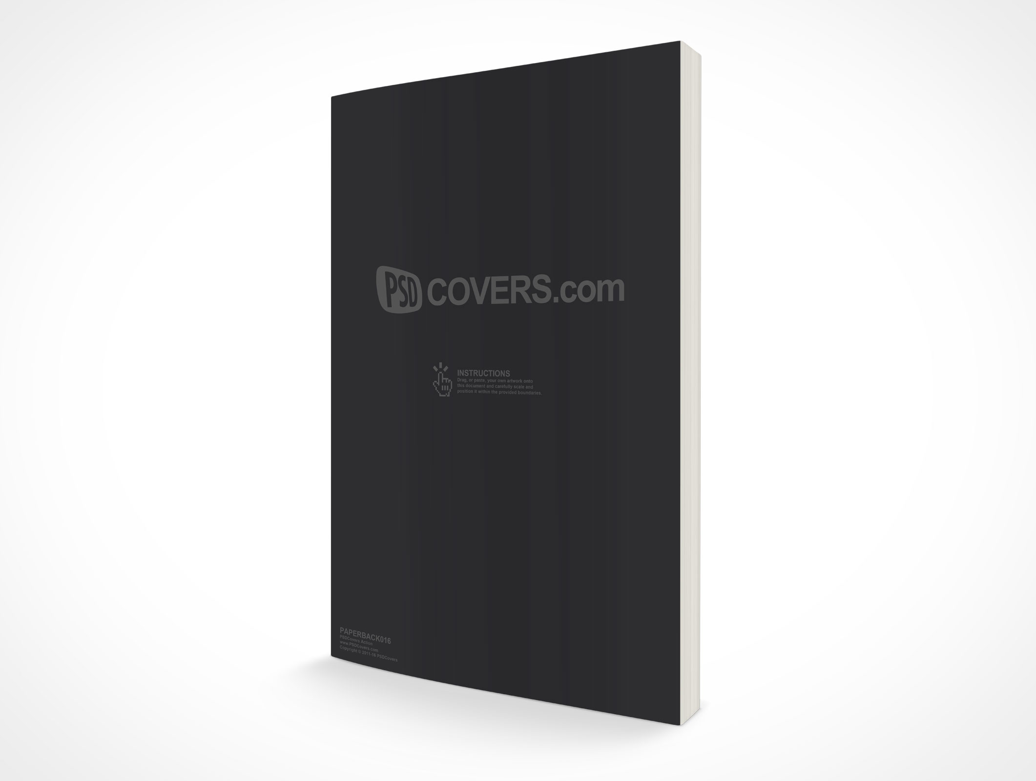 Octavo Paperback Book Mockup 16