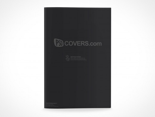 Octavo Paperback Book Mockup 17