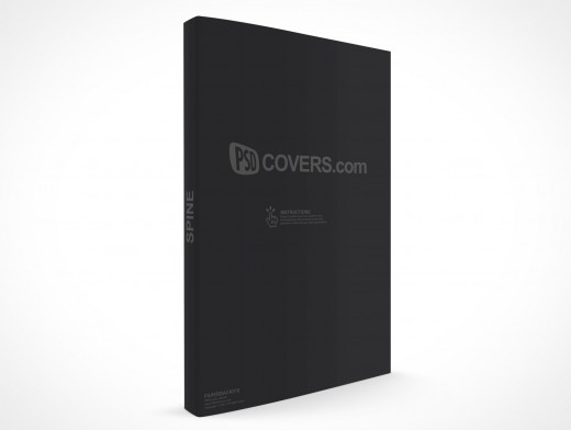 Octavo Paperback Book Mockup 18