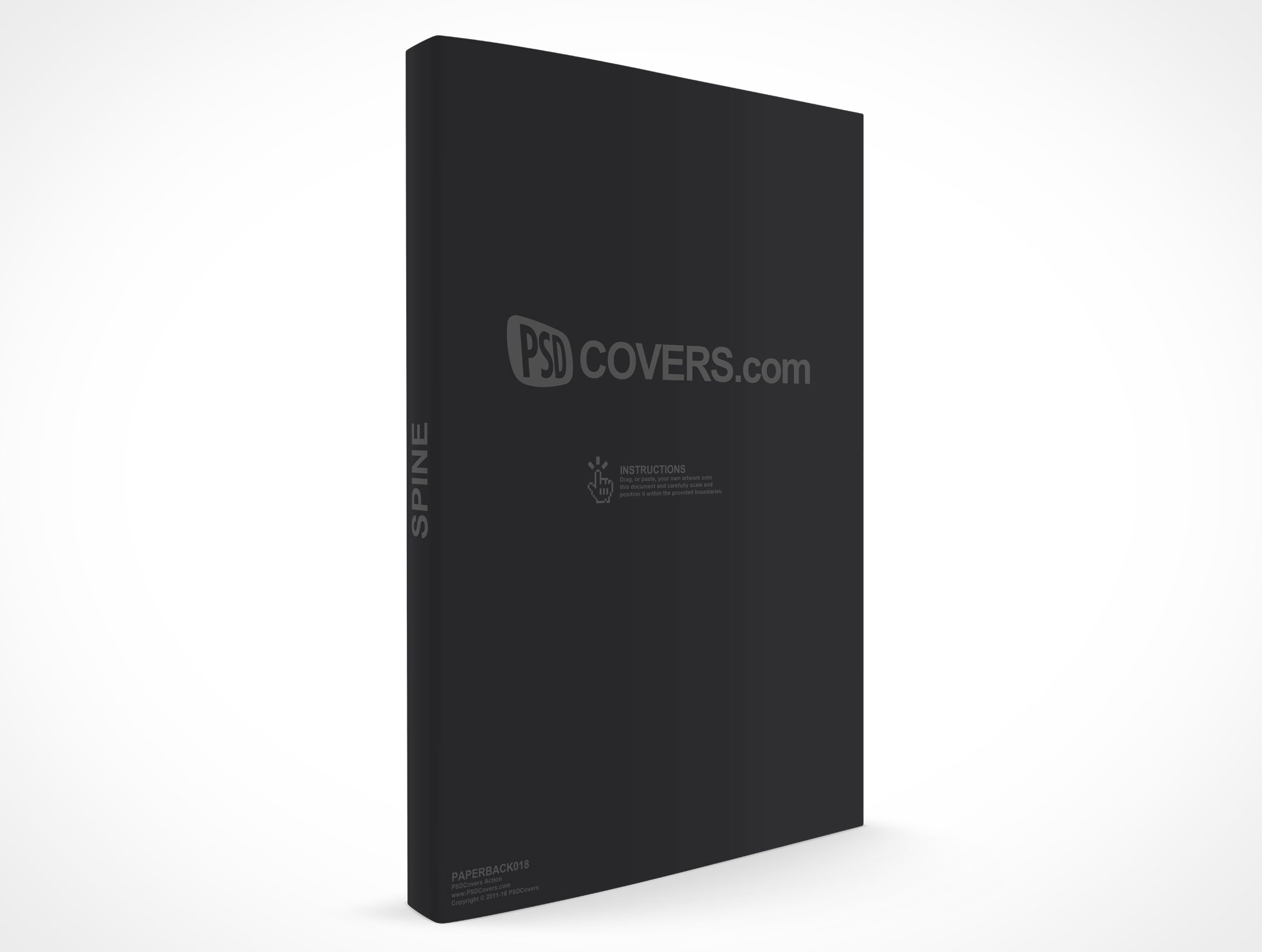 Octavo Paperback Book Mockup 18