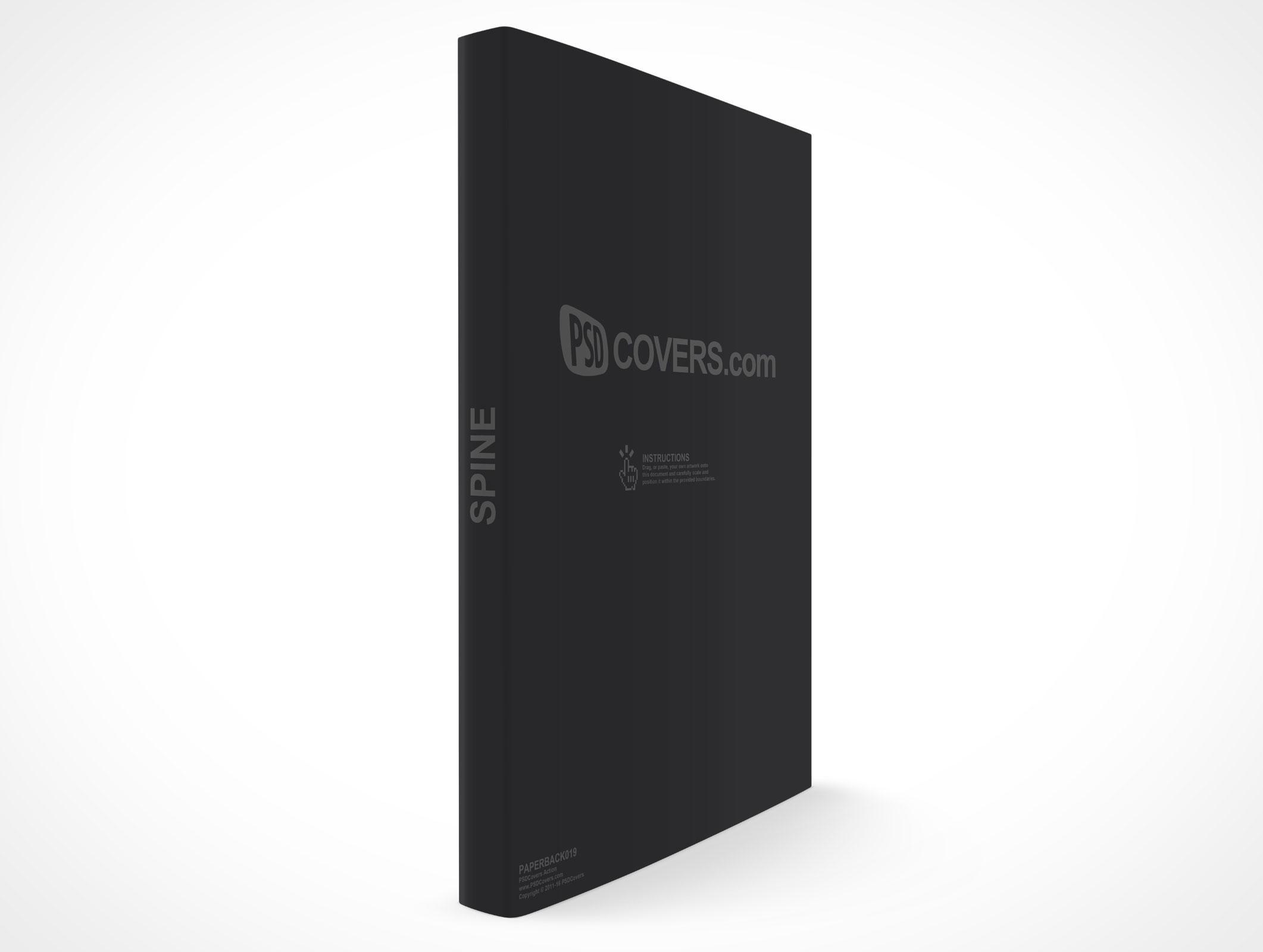 Octavo Paperback Book Mockup 19
