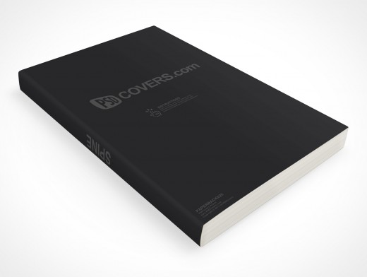 Octavo Paperback Book Mockup 20