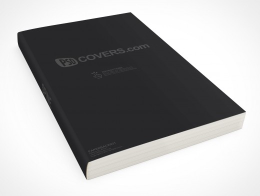 Octavo Paperback Book Mockup 21