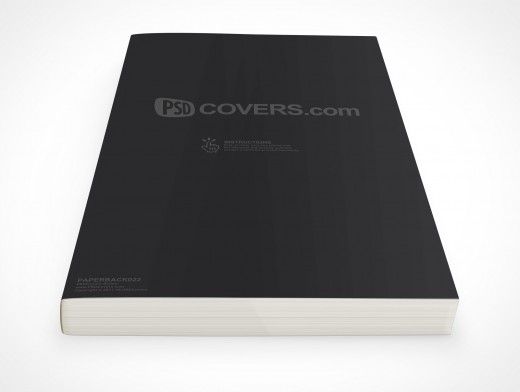 Octavo Paperback Book Mockup 22