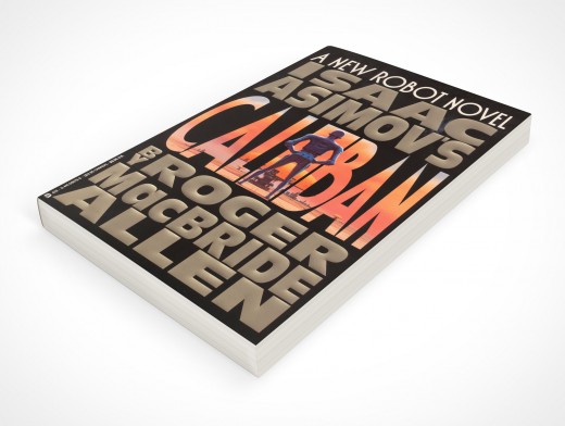 C-Format Paperback Book Mockup 24r