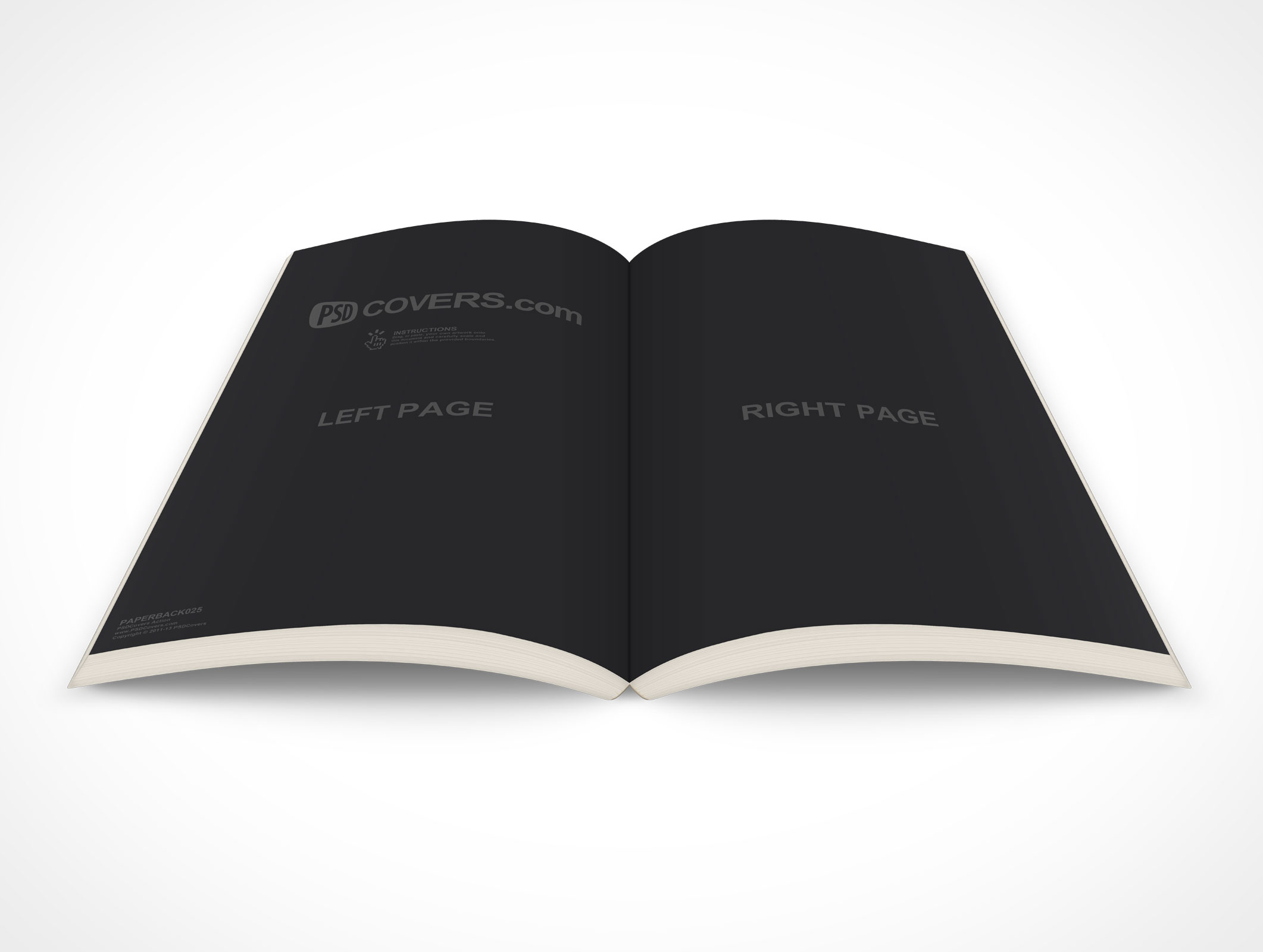 Octavo Paperback Book Mockup 25