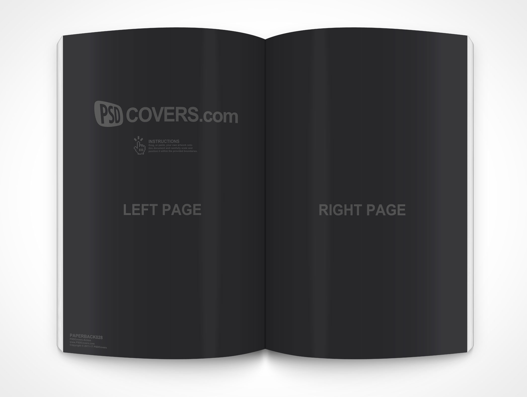 Octavo Paperback Book Mockup 28