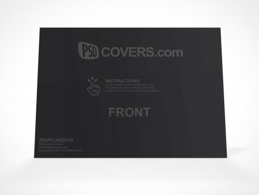 Bi-Fold RSVP Card Mockup 18
