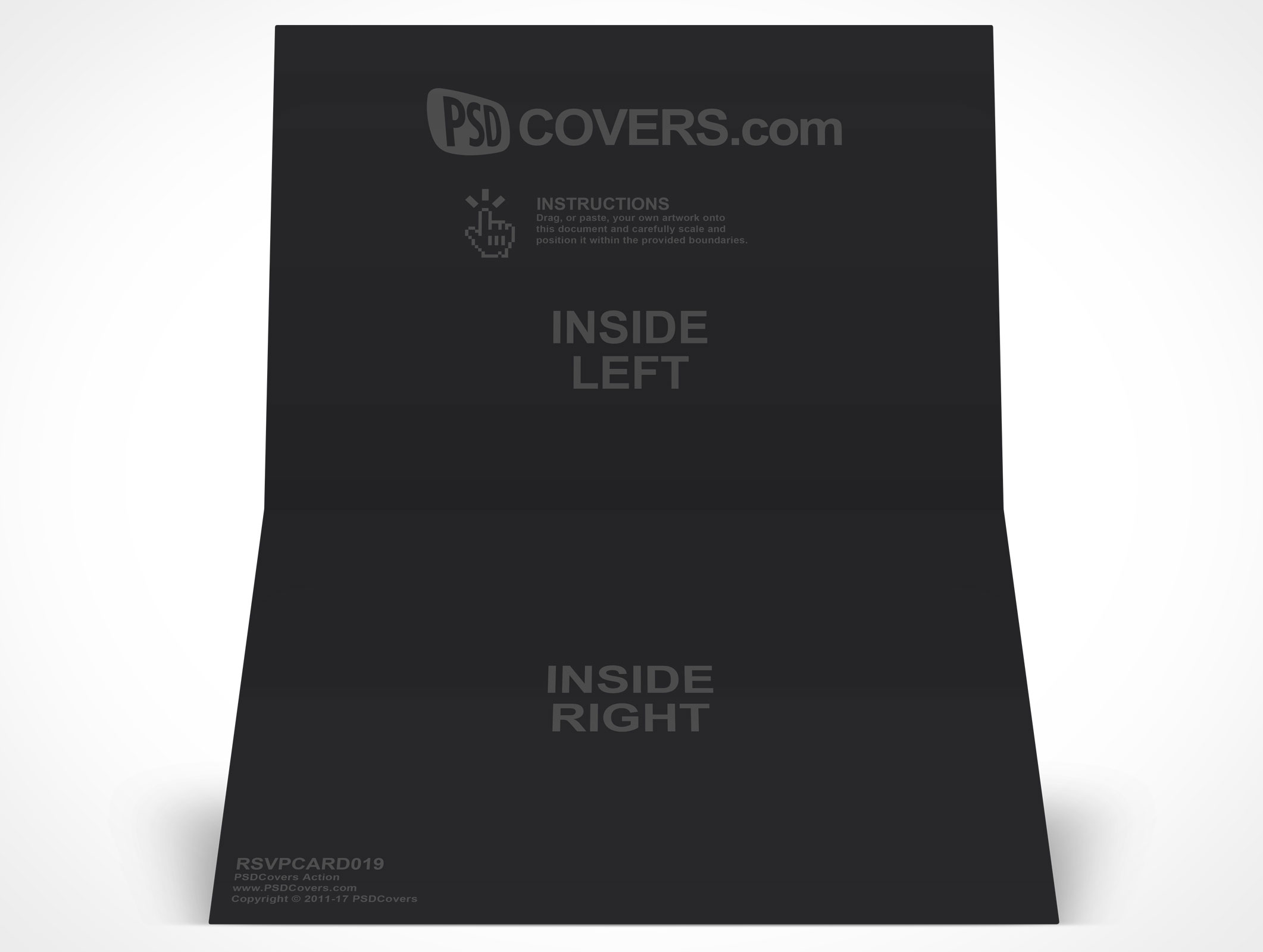 Bi-Fold RSVP Card Mockup 19