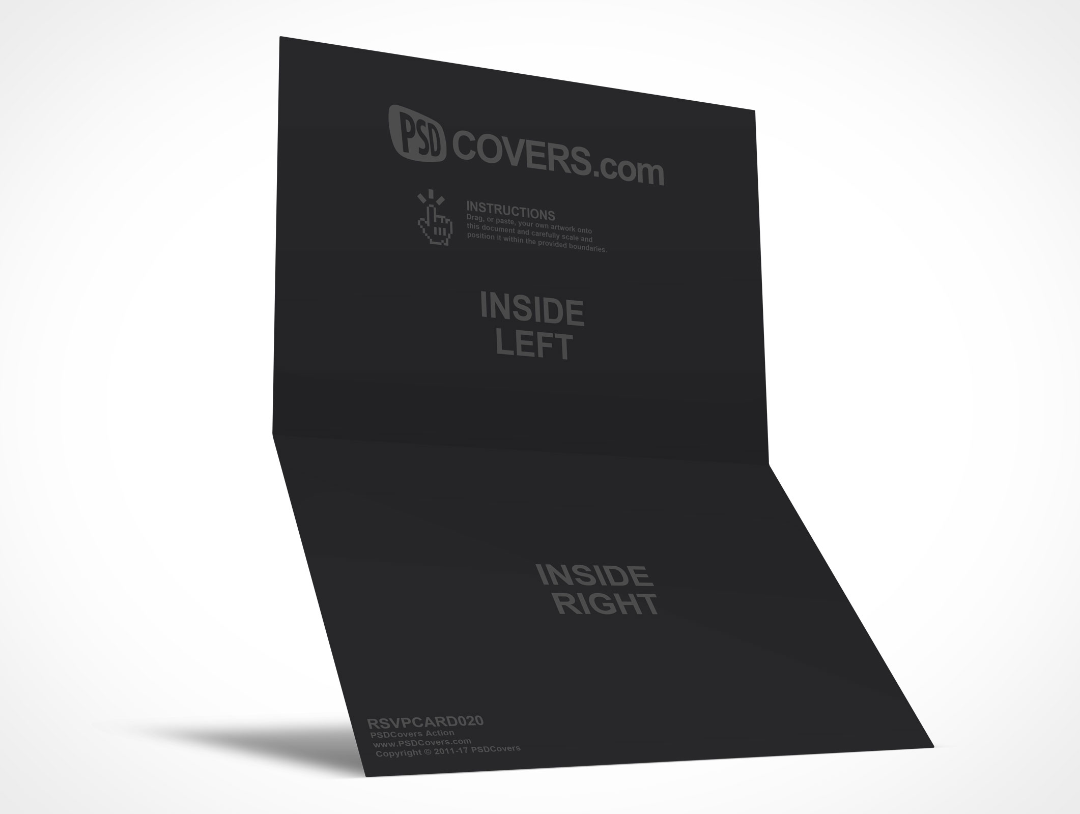 Bi-Fold RSVP Card Mockup 20