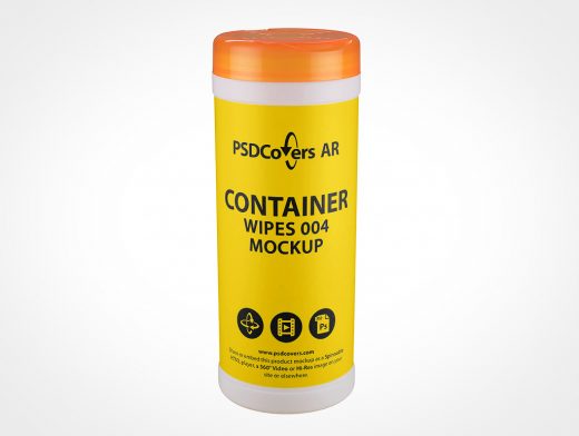 Wipes Container Mockup 4r