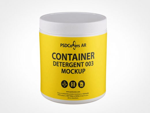 Detergent Container Mockup 3r