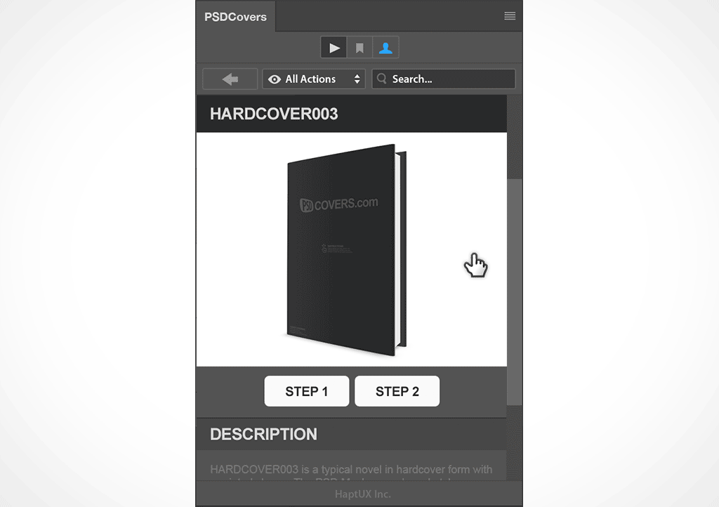 PSDCovers displays ERROR! when rendering mockup