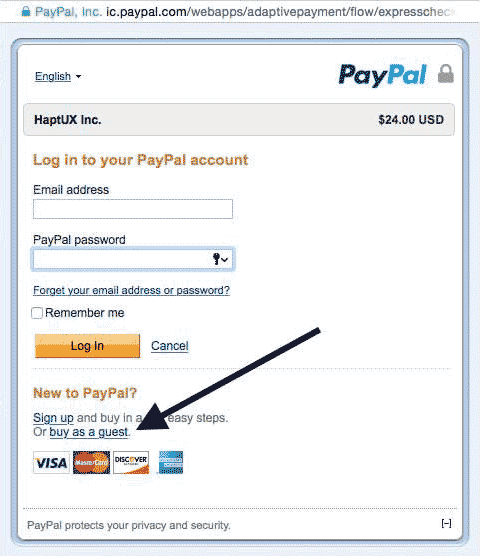 Make payment directly using credit card