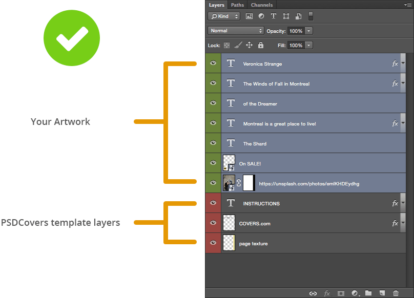 Correct artwork Layer placement