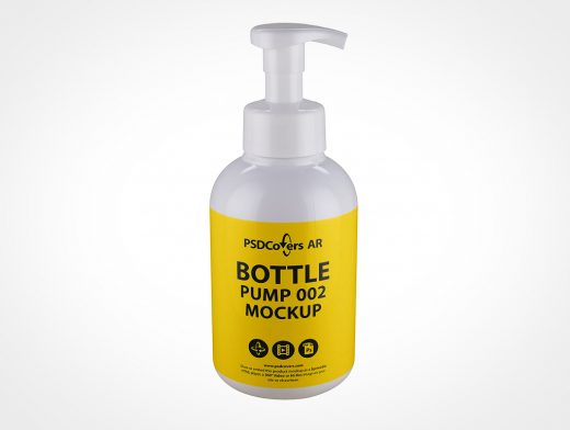 Pump Bottle Mockup 2r