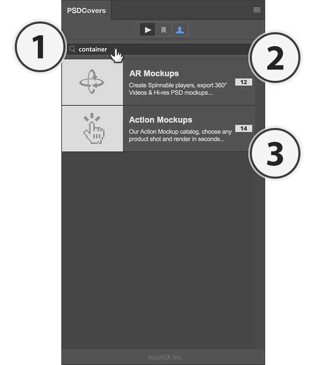 PSDCovers mockup product search
