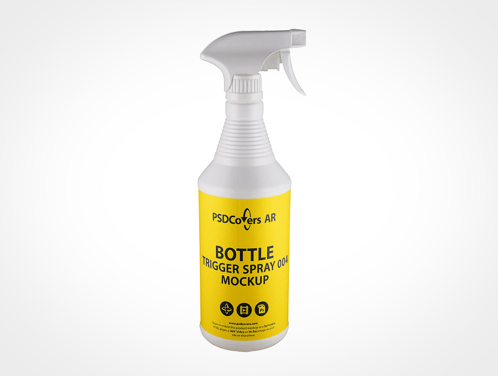 Download Bottle Trigger Spray 004 Market Your Psd Mockups For Bottle PSD Mockup Templates