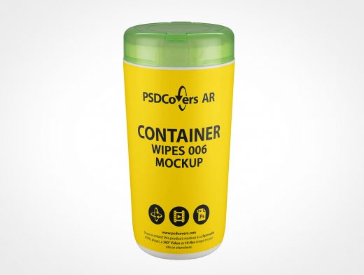 Wipes Container Mockup 6r