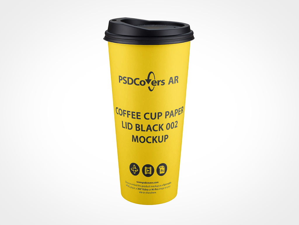 Free Big Coffee Cup Mockup (PSD)