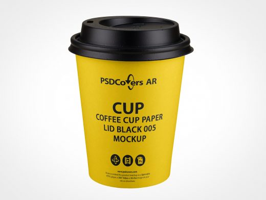 Paper Coffee Cup Mockup 5r