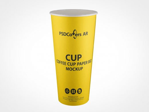 Disposable Coffee Cup Mockup 2r