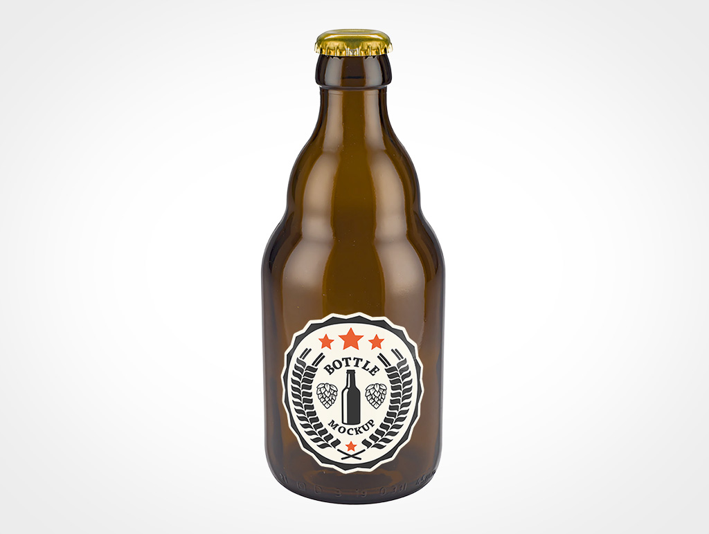 Download Small Beer Bottle Mockup • PSDCovers Makes Creating ...