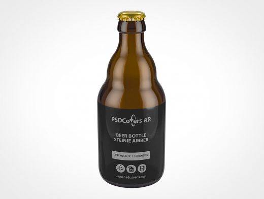 Steinie Beer Bottle Mockup 1