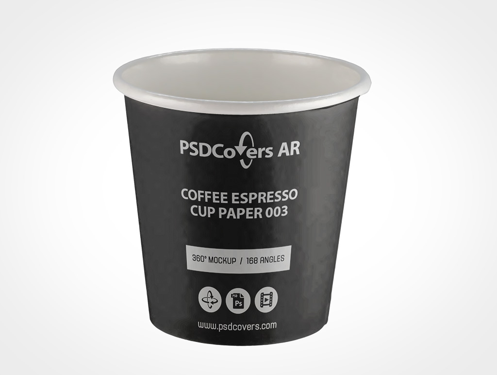 Disposable Coffee Cup Mockup 3