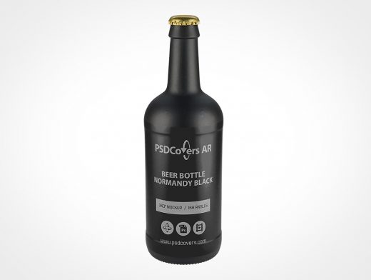 Normandy Beer Bottle Mockup 1r2