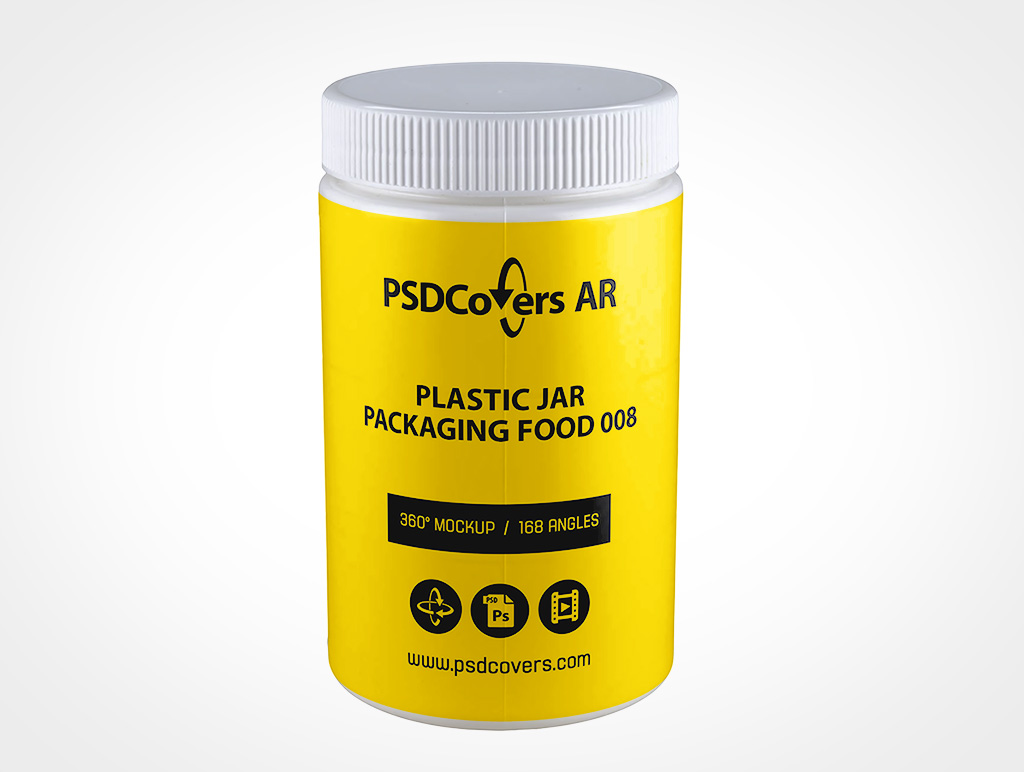 Download Plastic Jar Mockup Psdcovers Makes Creating Mockups Easy
