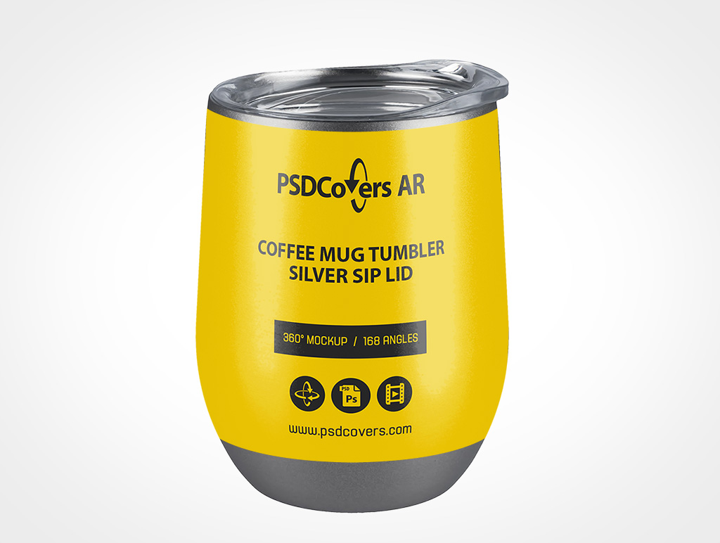 Thermo Mug Mockup for Photoshop (PSD)