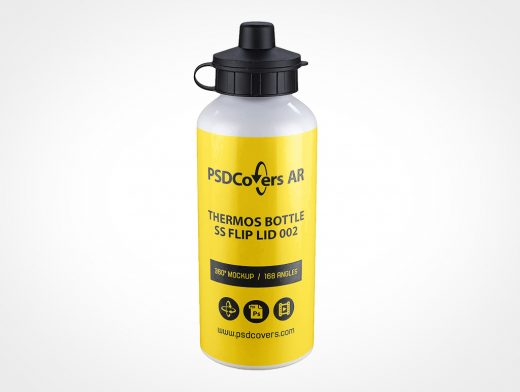 Thermos Bottle Mockup 2r