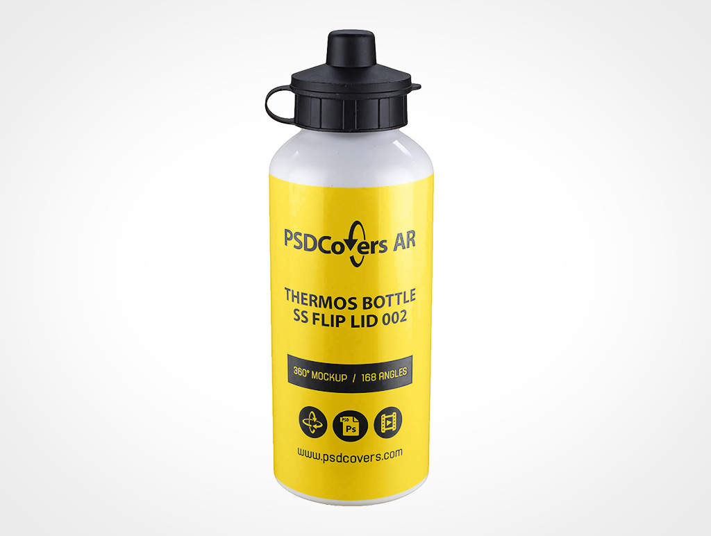 Thermos Bottle Mockup 2r