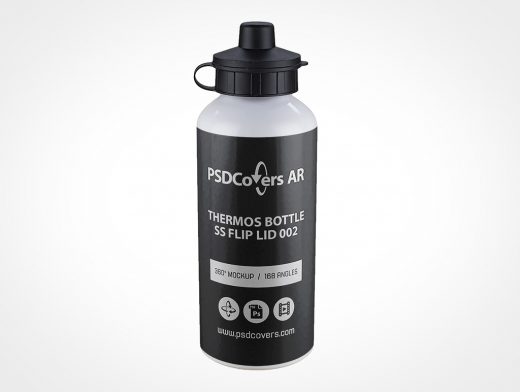 Thermos Bottle Mockup 2